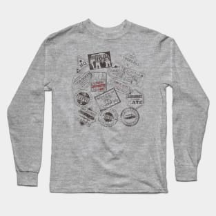 Jungle Navigation Company Boat Stamps Long Sleeve T-Shirt